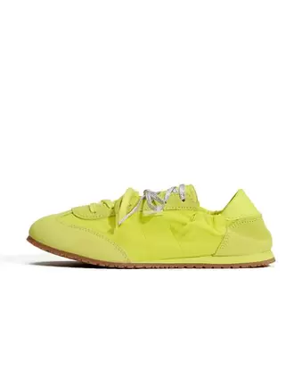 Vans Slp Ballerina-Sneaker in leuchtendem Grün