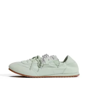 Vans Slp Ballett-Light-Sneaker - Hellgrün