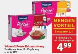 Vitakraft Poesie Katzennahrung