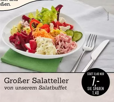 Großer Salatteller