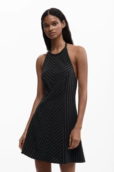 Mini-Halfterkleid