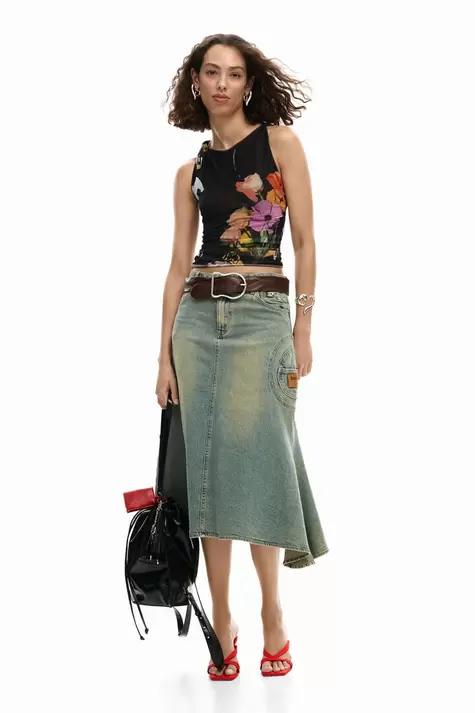T-shirt tüll blumen