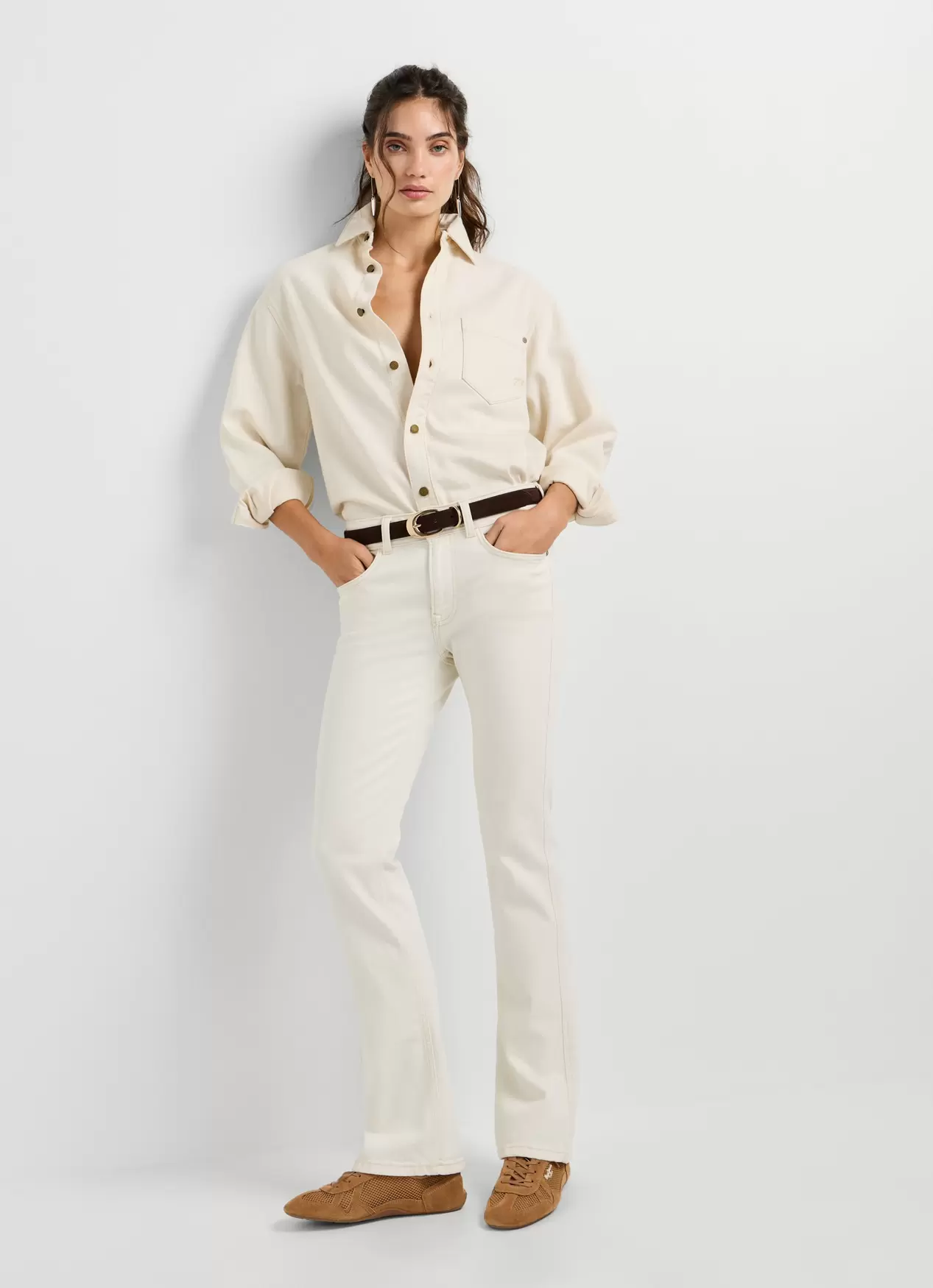 Piper- Jeans Bootcut Fit Mid Waist