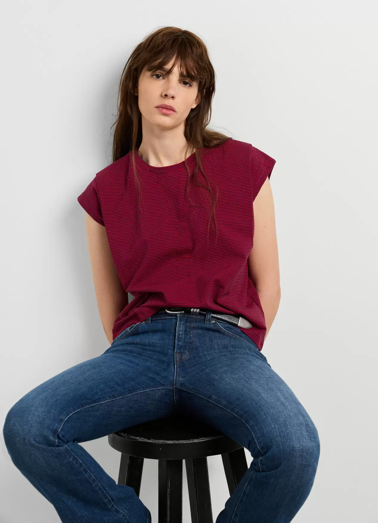 T-shirt Gestreift