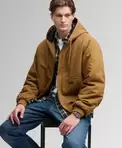 Workwear Bomberjacke mit Kapuze