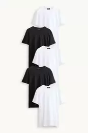 Multipack 5er - T-Shirt - Regular Fit