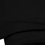 Baumwoll-Jersey "Casual" mit Elasthan, schwarz
