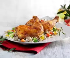 Hühnerschenkel à la Provence