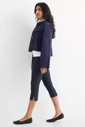 Caprihose - Mid Waist - Slim Fit