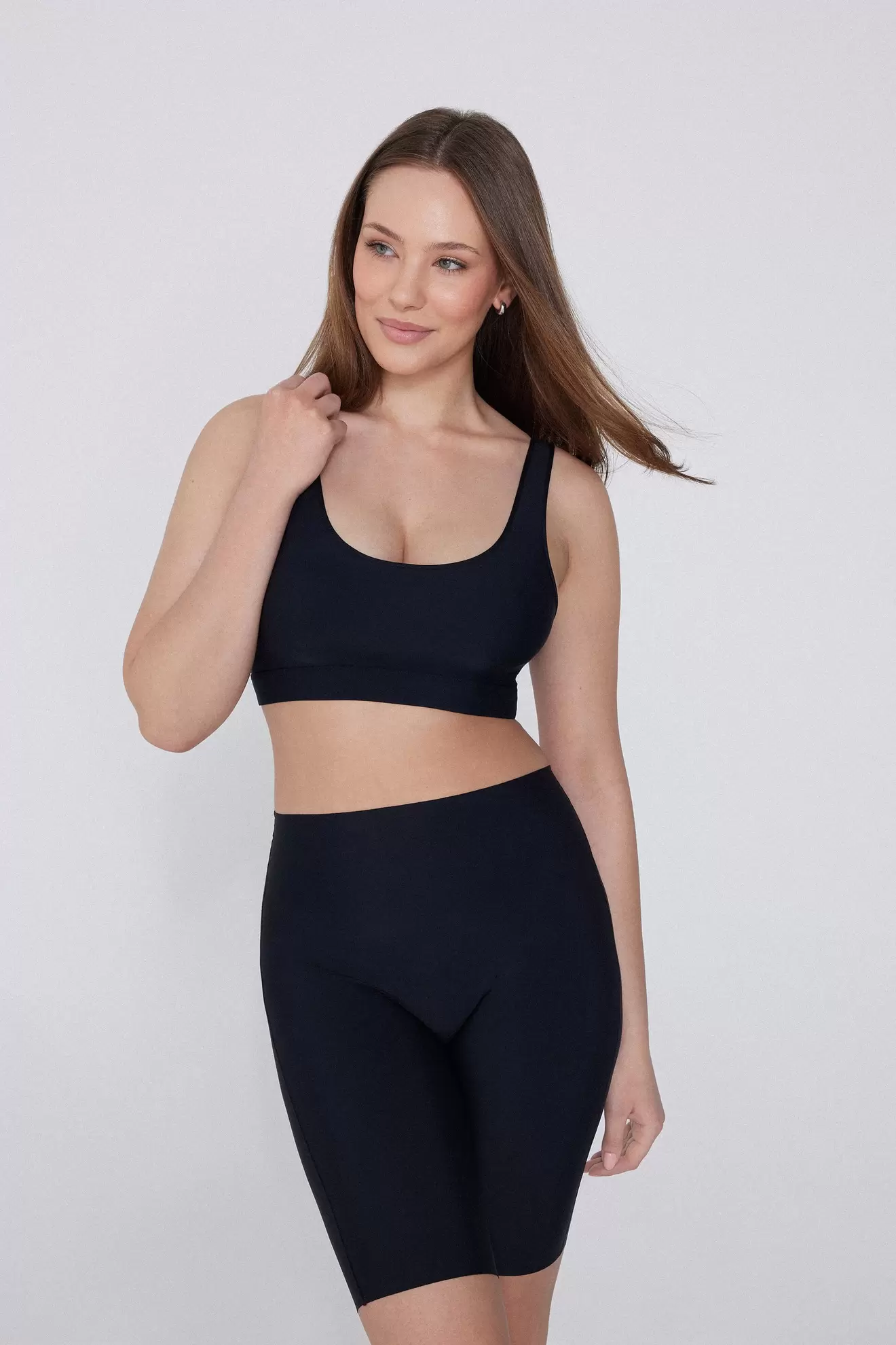Bustier-BH Shaping in offenkantiger Verarbeitung