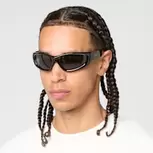 Retro Oval Shaped Sunglasses