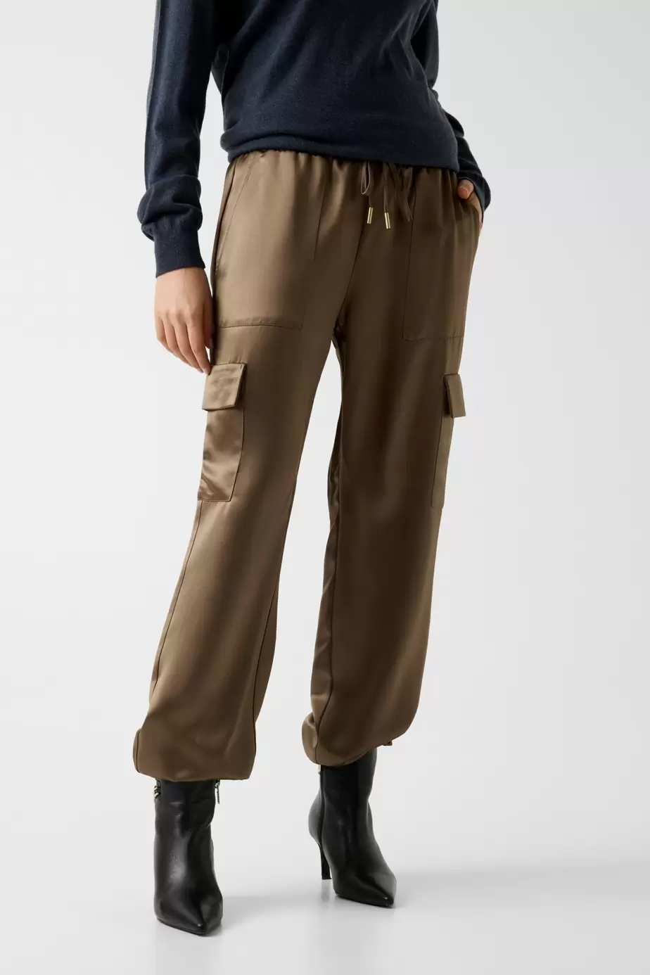 Joggers cargo corte slim