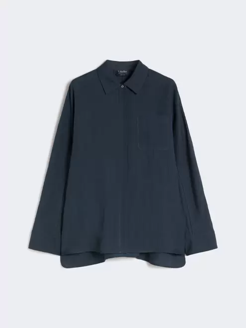 Hemdbluse aus Leinencanvas