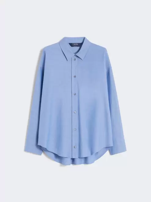 Hemdbluse aus Oxford-Baumwolle