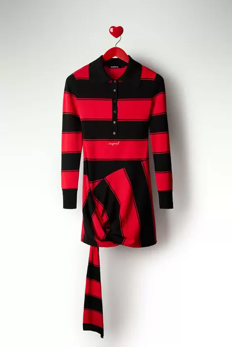 Polokleid strick