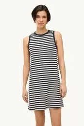 Kleid - Straight Fit - gestreift
