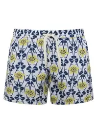 Badeshorts mit floralem Print