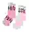 2-Pack Flower Border Sneaker Socks