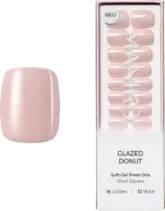 Künstliche Nägel Press Ons Short Square Glazed..., 32 St