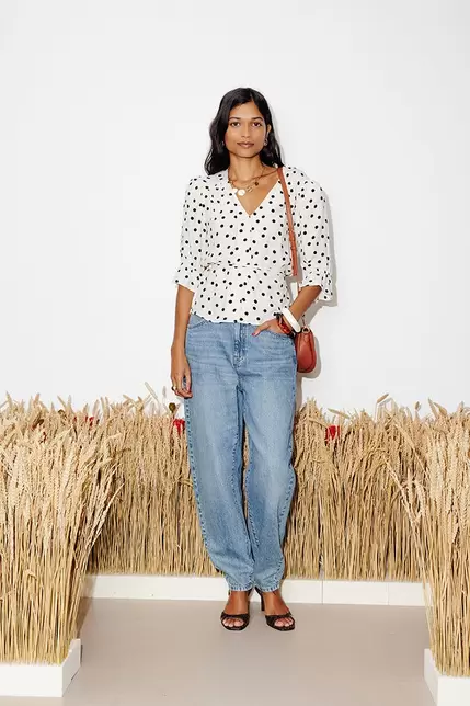 High Waist-Balloonjeans
