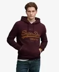Vintage Logo Heritage Hoodie in lockerer Passform