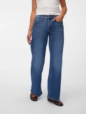 VMSANDIE-STRETCH Mid Rise Weit geschnitten Jeans