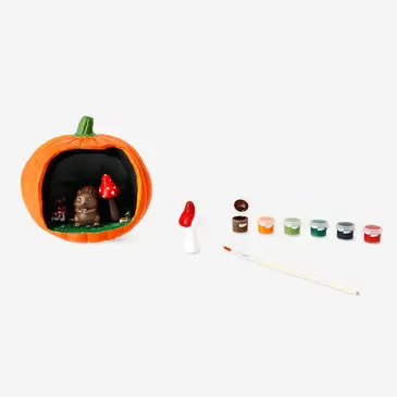 DIY-Herbstfiguren im Kürbis