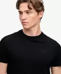 Essential Gesticktes Logo T-Shirt in schmaler Passform