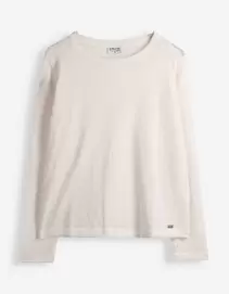 Strickpullover - Relax Fit - Weiß