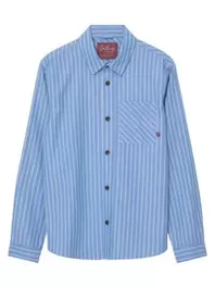 Leichtes Oxfordhemd mit Streifen aus der Circle Denim-Serie
