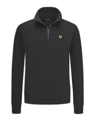 Sweat-Troyer aus Baumwolle mit Logo-Aufnäher
