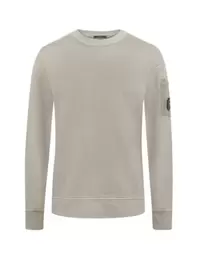 Sweatshirt mit Ärmeltasche und O-Neck