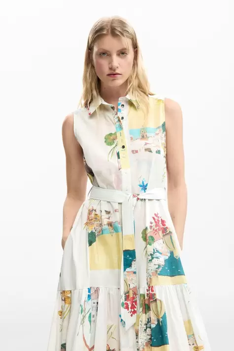 Hemdblusenkleid postkarten