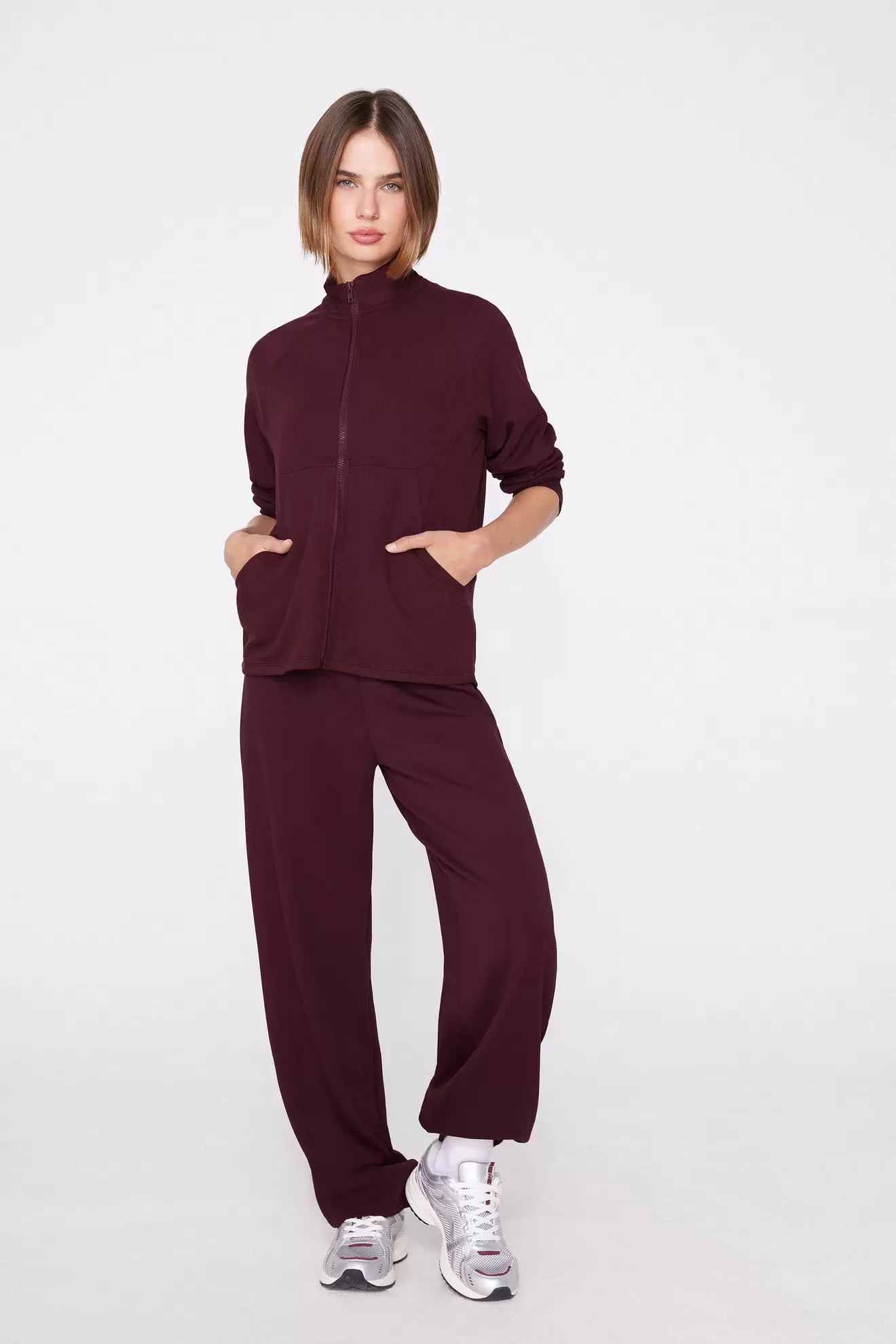 Lange gerade Hose Soft Touch
