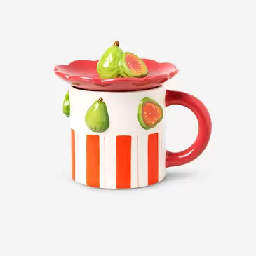 Becher mit Guaven und Snackschale - 400 ml