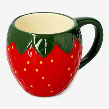 Roter Erdbeer-Becher - 350 ml
