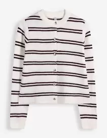 Cardigan - Knopfleiste - Off-White