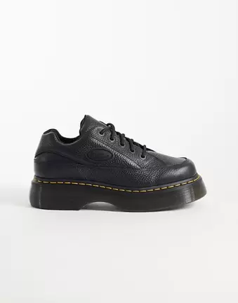 Dr. Martens – Buzz – Schuhe in Schwarz mit fünf Ösen