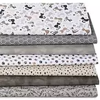 Patchwork- und Quiltpaket "Katzen", braun-color