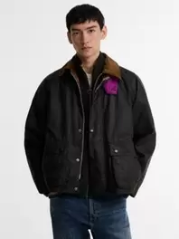 Paul Smith Loves Wachsjacke Transport Windowpane