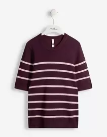 Pullover - Feinstrick - Lila