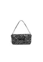 Schultertasche mit Metallverschluss