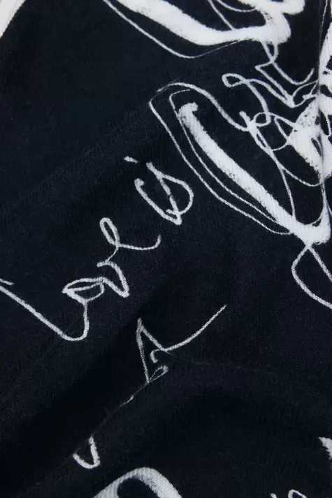 Foulard lettering