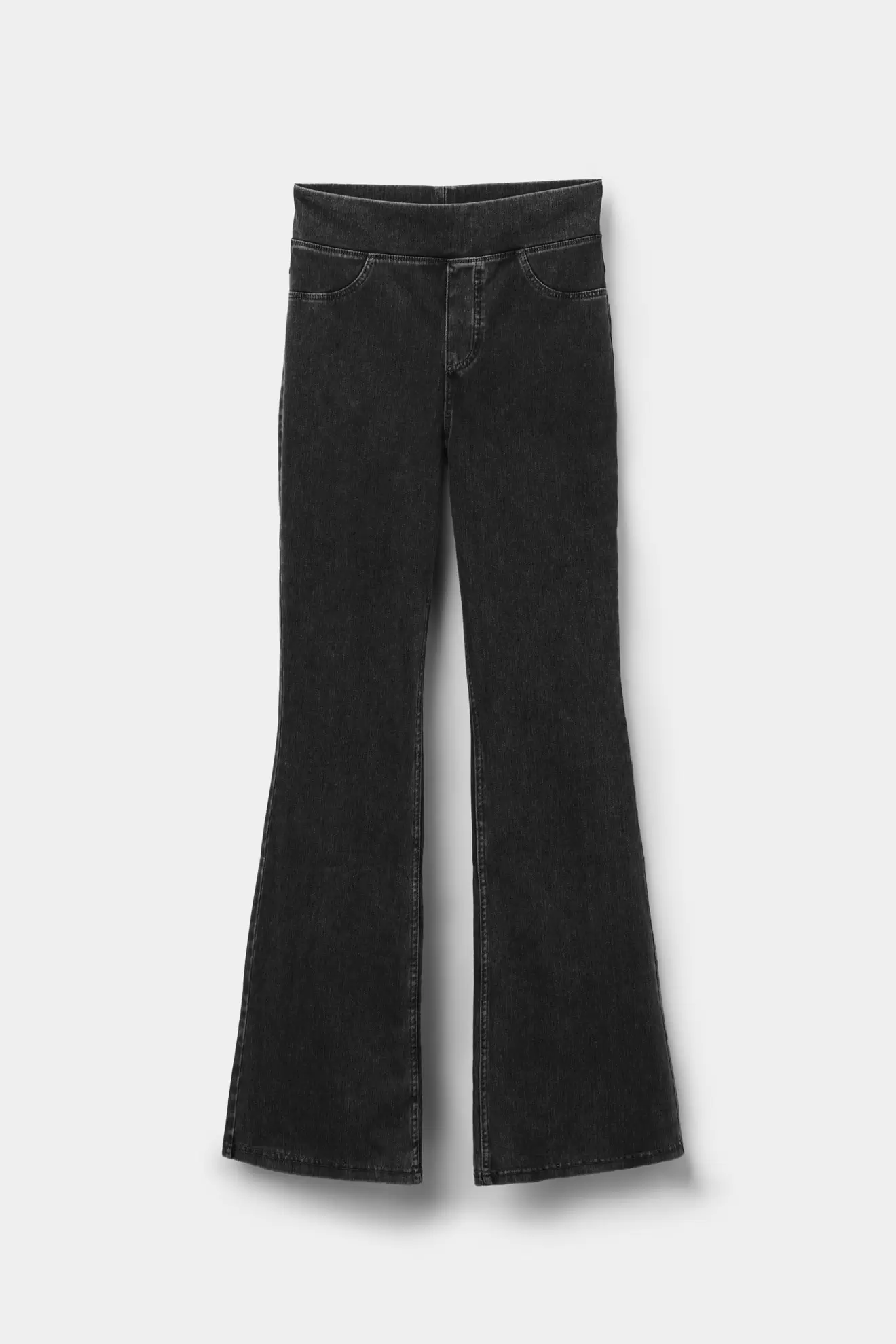 Schlaghose aus Extra-Stretch-Denim
