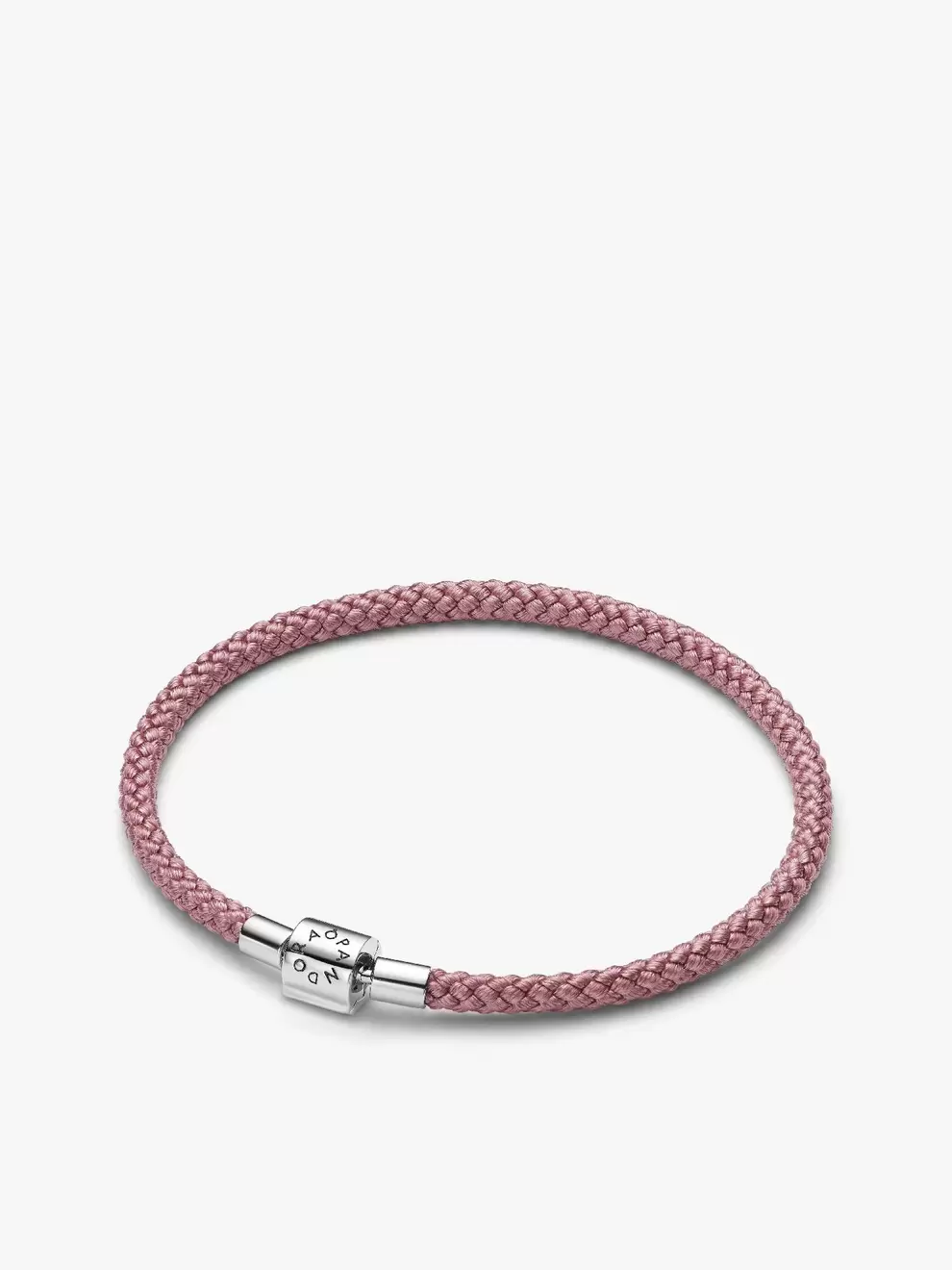 Schimmerndes Rosafarbenes Kordel-Armband