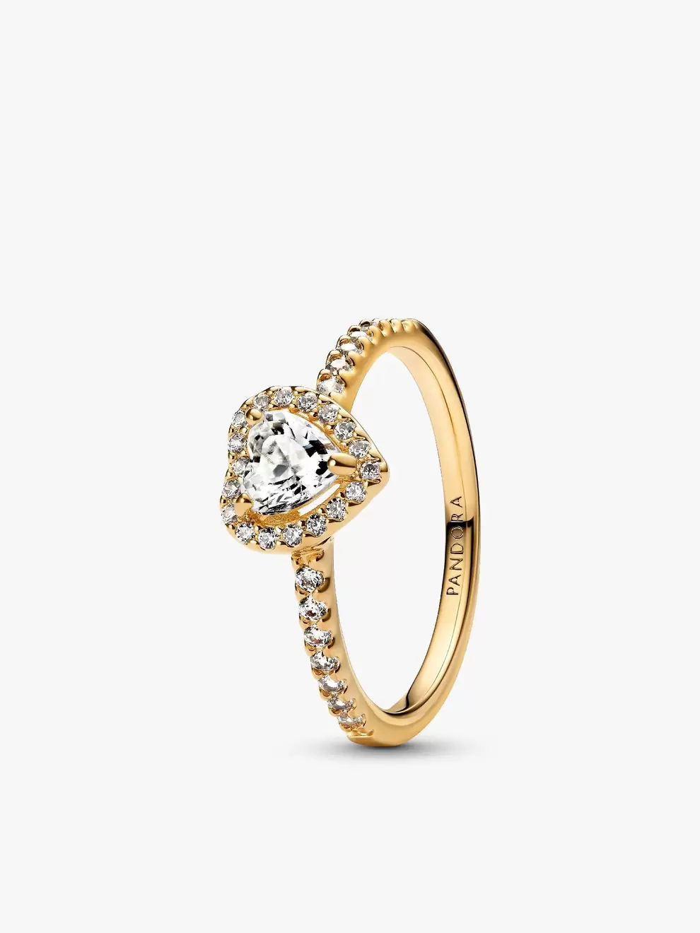 Erhabenes Herz Ring