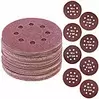 AGT 80er-Set Klett-Schleifscheiben für Exzenterschleifer, Ø 125 mm