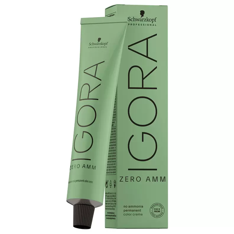 Schwarzkopf Professional IGORA ZERO AMM No Ammonia Permanent Color Creme Haarfarbe