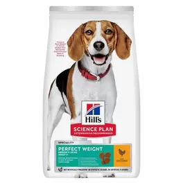 Hill's Science Plan Perfect Weight Adult Medium Hund Trockenfutter mit Huhn