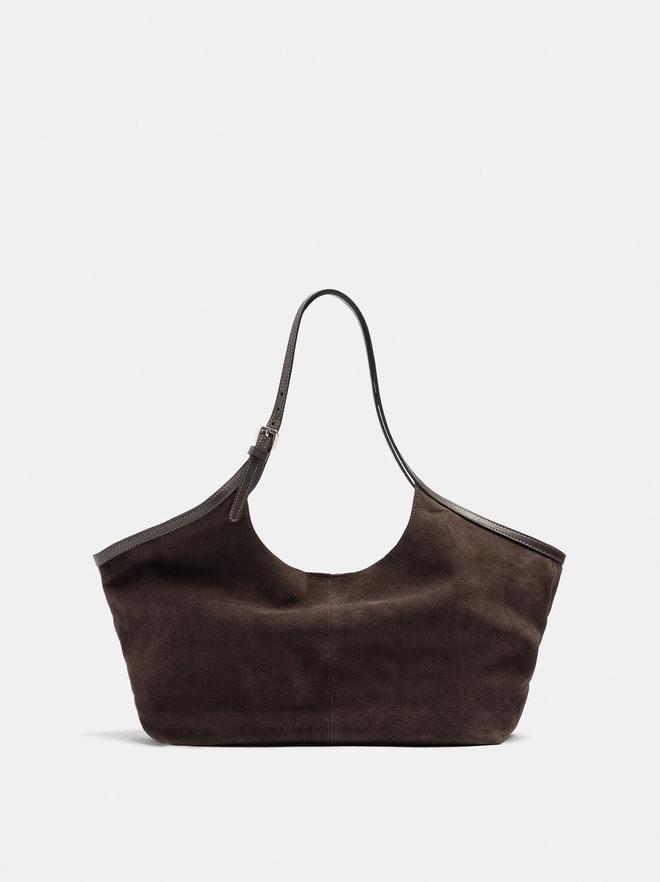Leder-Shopper